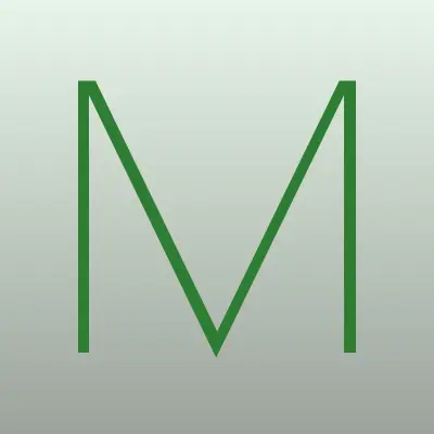 Магнит, сеть универсамов, лого-визитка